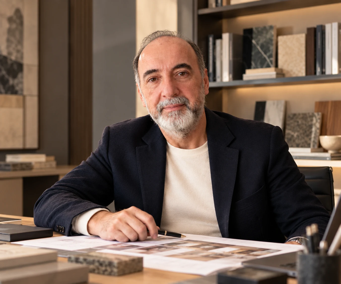 Kerim Kiziroğlu, founder of Pharm Art Studio and pharmacist-led pharmacy interior designer